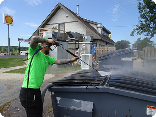 WASH BINS Dumpster Cleaning Service